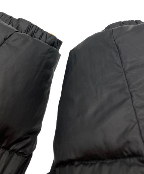 FIRST DOWN（ファーストダウン）FIRST DOWN (ファーストダウン) リバーシブルダウンジャケット ブラック×イエロー サイズ:Lの古着・服飾アイテム