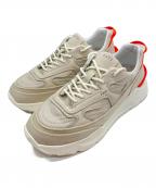 D.A.T.E.デイト）の古着「ローカットスニーカー」｜ベージュ×オレンジ