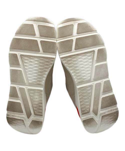 D.A.T.E.（デイト）D.A.T.E. (デイト) ローカットスニーカー ベージュ×オレンジ サイズ:25.5㎝の古着・服飾アイテム