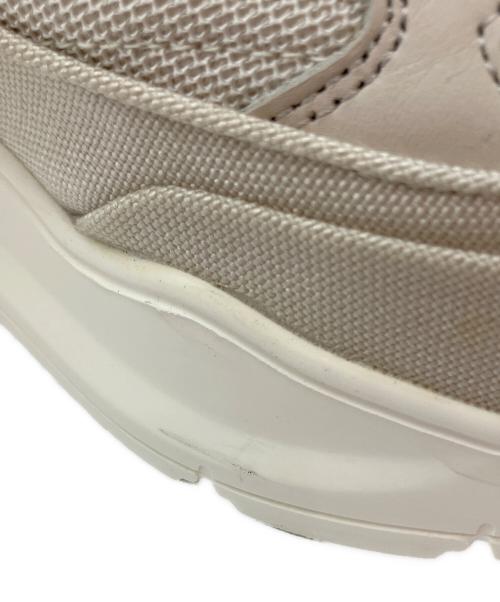 D.A.T.E.（デイト）D.A.T.E. (デイト) ローカットスニーカー ベージュ×オレンジ サイズ:25.5㎝の古着・服飾アイテム