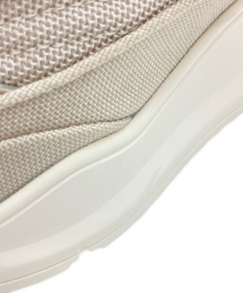 D.A.T.E.（デイト）D.A.T.E. (デイト) ローカットスニーカー ベージュ×オレンジ サイズ:25.5㎝の古着・服飾アイテム