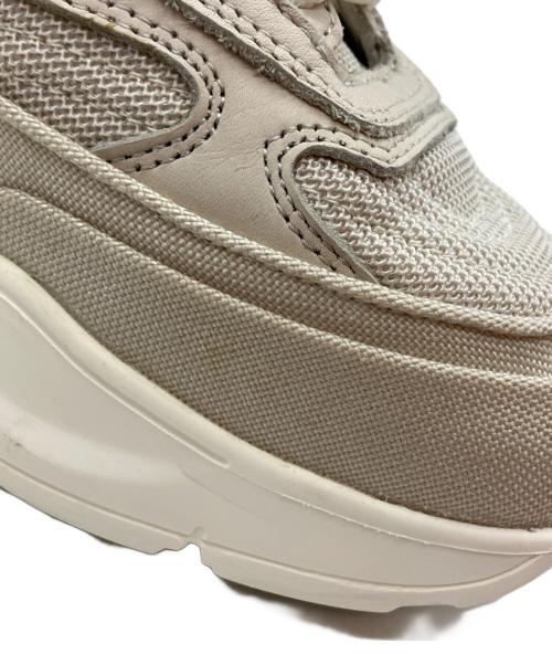 D.A.T.E.（デイト）D.A.T.E. (デイト) ローカットスニーカー ベージュ×オレンジ サイズ:25.5㎝の古着・服飾アイテム