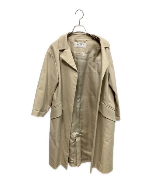 ADORE（アドーア）ADORE (アドーア) ステンカラーコート ベージュ サイズ:38の古着・服飾アイテム