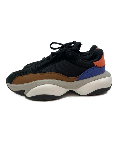 PUMA（プーマ）PUMA (プーマ) オルタレーション プレミアム レザー ローカットスニーカー ブラック サイズ:25cmの古着・服飾アイテム