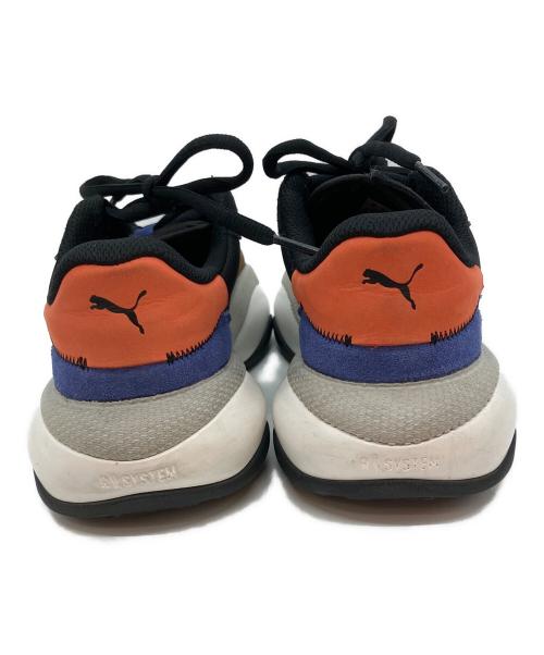 PUMA（プーマ）PUMA (プーマ) オルタレーション プレミアム レザー ローカットスニーカー ブラック サイズ:25cmの古着・服飾アイテム