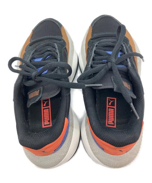 PUMA（プーマ）PUMA (プーマ) オルタレーション プレミアム レザー ローカットスニーカー ブラック サイズ:25cmの古着・服飾アイテム