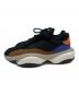 PUMA (プーマ) オルタレーション プレミアム レザー ローカットスニーカー ブラック サイズ:25cm：5000円
