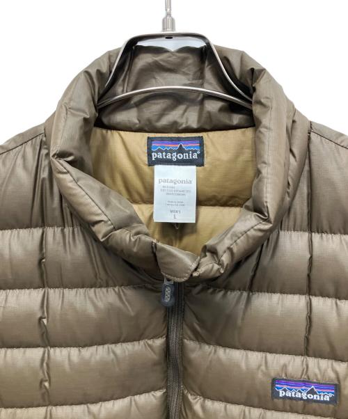 Patagonia（パタゴニア）Patagonia (パタゴニア) ダウンセータージャケット ブラウン サイズ:Lの古着・服飾アイテム