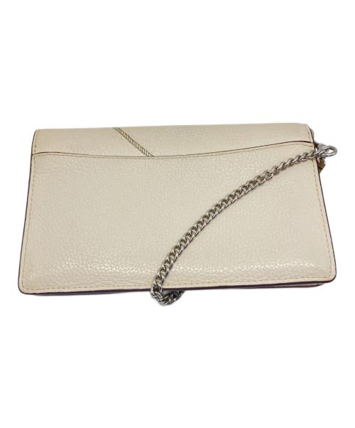 COACH（コーチ）COACH (コーチ) チェーンショルダーバッグ ベージュの古着・服飾アイテム