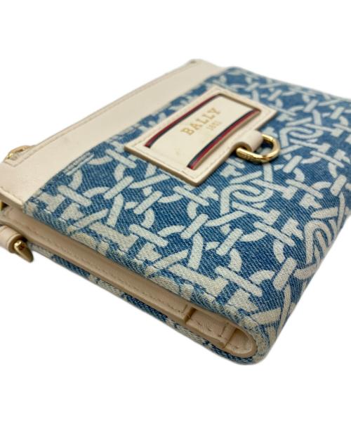 BALLY（バリー）BALLY (バリー) 2つ折り財布 スカイブルーの古着・服飾アイテム