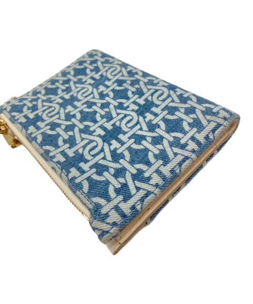 BALLY（バリー）BALLY (バリー) 2つ折り財布 スカイブルーの古着・服飾アイテム