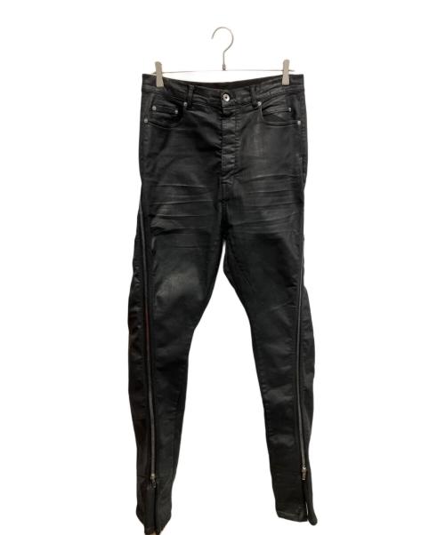 RICK OWENS（リックオウエンス）RICK OWENS (リックオウエンス) DRKSHDW (ダークシャドウ) BOLANBANANA CUT Jeans デニムパンツ ブラック サイズ:W32の古着・服飾アイテム
