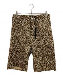 BREATH（ブレス）の古着「X JEANS LEOPARD SHORTS ハーフパンツ」｜ブラウン