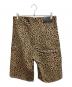 BREATH (ブレス) X JEANS LEOPARD SHORTS ハーフパンツ ブラウン サイズ:L：12000円