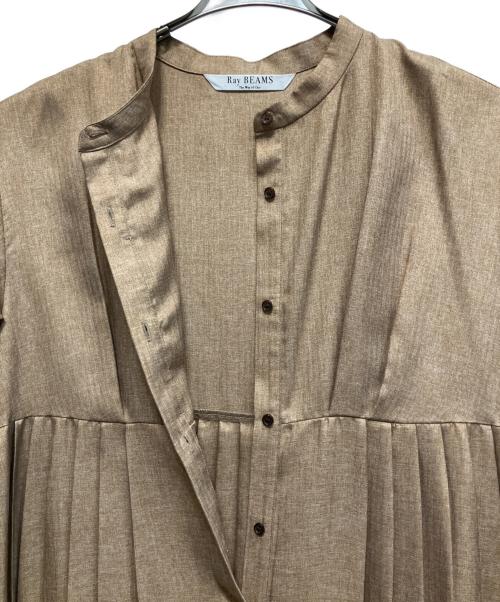 RAY BEAMS（レイ ビームス）RAY BEAMS (レイ ビームス) 長袖ワンピース ブラウン サイズ:Freeの古着・服飾アイテム