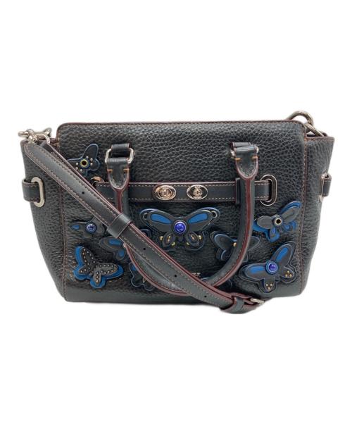 COACH（コーチ）COACH (コーチ) 2WAYバッグ ブラックの古着・服飾アイテム