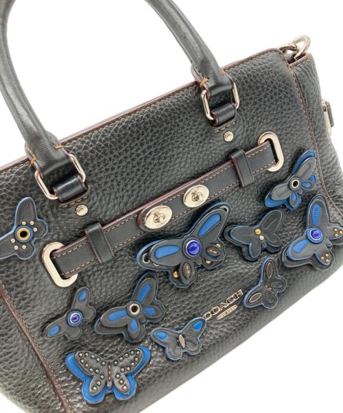 COACH（コーチ）COACH (コーチ) 2WAYバッグ ブラックの古着・服飾アイテム