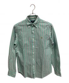POLO RALPH LAUREN（ポロ・ラルフローレン）の古着「ロングスリーブシャツ」｜グリーン