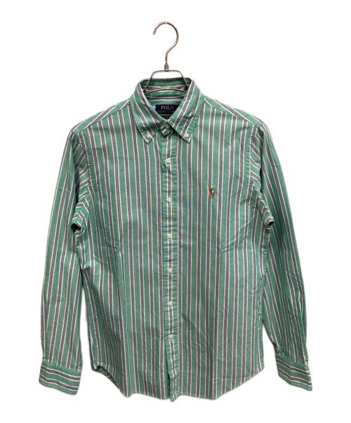 POLO RALPH LAUREN（ポロ・ラルフローレン）POLO RALPH LAUREN (ポロ・ラルフローレン) ロングスリーブシャツ グリーン サイズ:Sの古着・服飾アイテム