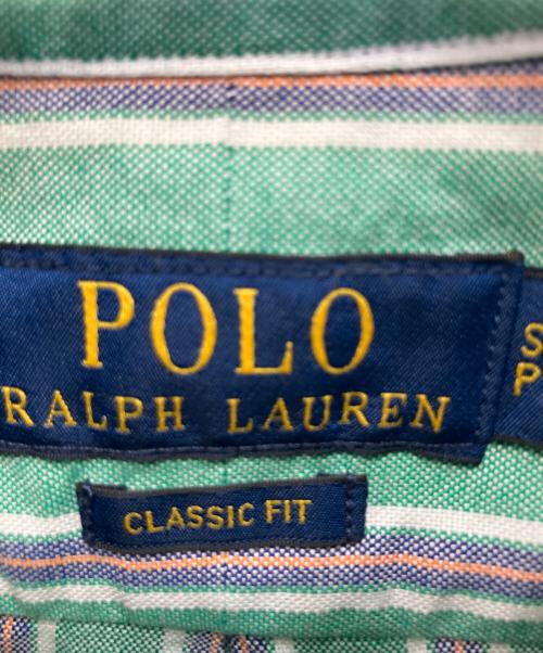 POLO RALPH LAUREN（ポロ・ラルフローレン）POLO RALPH LAUREN (ポロ・ラルフローレン) ロングスリーブシャツ グリーン サイズ:Sの古着・服飾アイテム