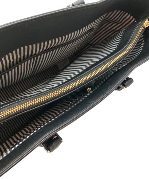 Kate Spade（ケイトスペード）Kate Spade (ケイトスペード) トートバッグ ブルー×ブラックの古着・服飾アイテム