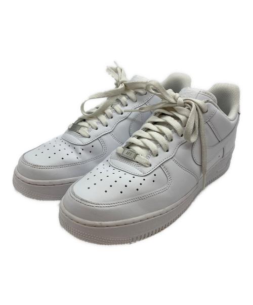 NIKE（ナイキ）NIKE (ナイキ) AIR FORCE1 LOW ローカットスニーカー ホワイト サイズ:28.5cmの古着・服飾アイテム