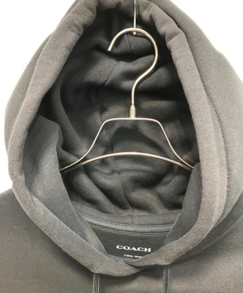 COACH（コーチ）COACH (コーチ) プルオーバーパーカー ブラック サイズ:XSの古着・服飾アイテム
