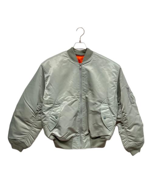 UNIQLO（ユニクロ）UNIQLO (ユニクロ) MA-1ジャケット グレー サイズ:XLの古着・服飾アイテム