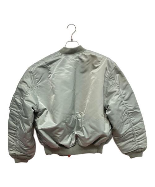 UNIQLO（ユニクロ）UNIQLO (ユニクロ) MA-1ジャケット グレー サイズ:XLの古着・服飾アイテム