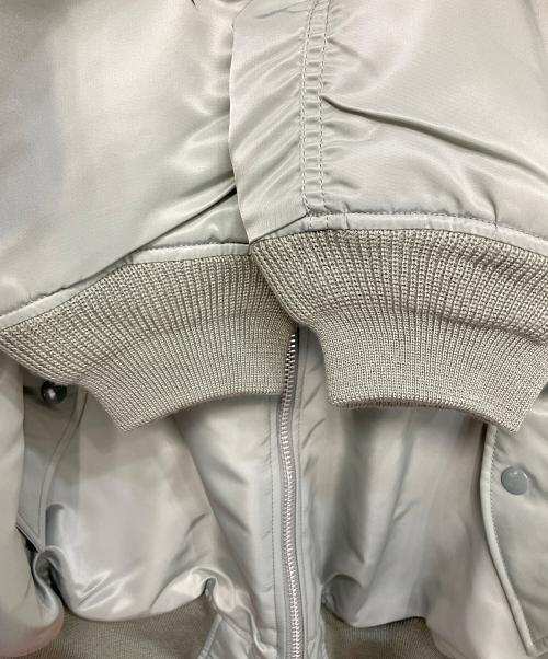 UNIQLO（ユニクロ）UNIQLO (ユニクロ) MA-1ジャケット グレー サイズ:XLの古着・服飾アイテム