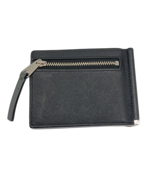 PAUL SMITH（ポールスミス）PAUL SMITH (ポールスミス) 2つ折り財布 ブラックの古着・服飾アイテム