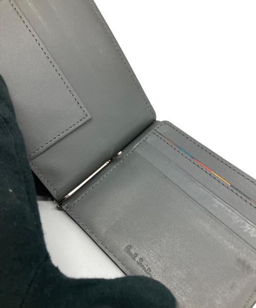 PAUL SMITH（ポールスミス）PAUL SMITH (ポールスミス) 2つ折り財布 ブラックの古着・服飾アイテム