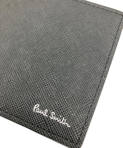 PAUL SMITH（ポールスミス）PAUL SMITH (ポールスミス) 2つ折り財布 ブラックの古着・服飾アイテム