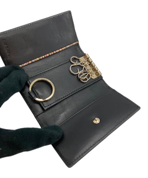 PAUL SMITH（ポールスミス）PAUL SMITH (ポールスミス) キーケース ブラックの古着・服飾アイテム