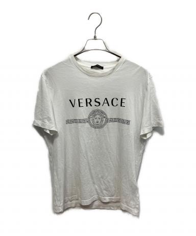Versace メデューサプリント Tシャツ Versace メンズ・メデューサ・ロックTシャツ (アパレル,トップス＆T