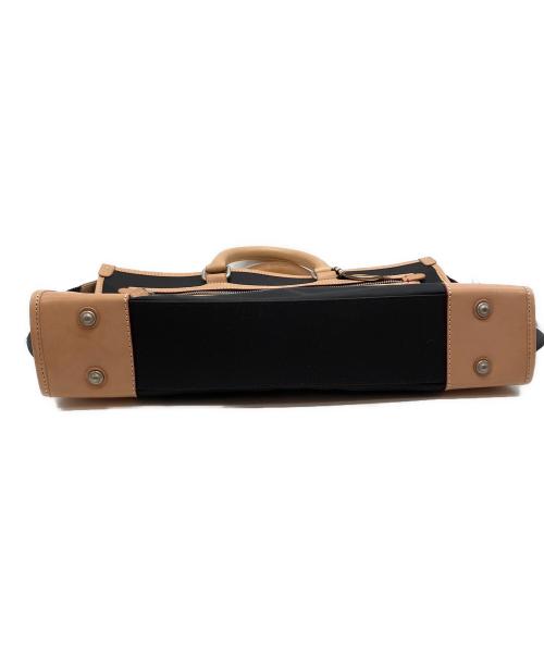 PAUL SMITH（ポールスミス）PAUL SMITH (ポールスミス) ビジネスバッグ ブラック×ベージュの古着・服飾アイテム