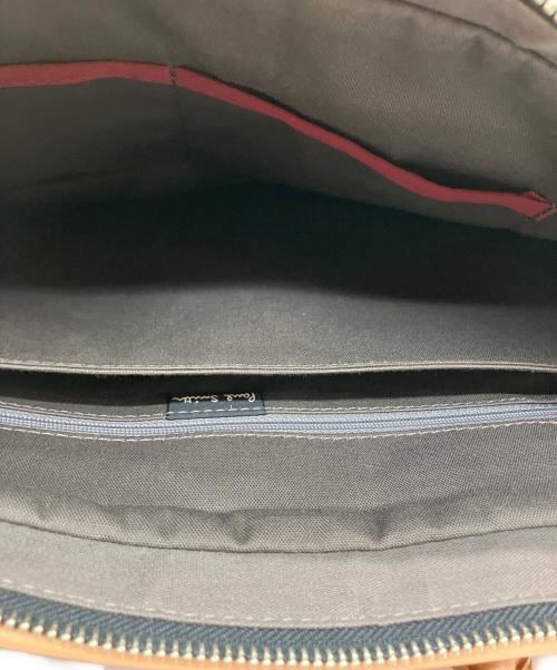 PAUL SMITH（ポールスミス）PAUL SMITH (ポールスミス) ビジネスバッグ ブラック×ベージュの古着・服飾アイテム