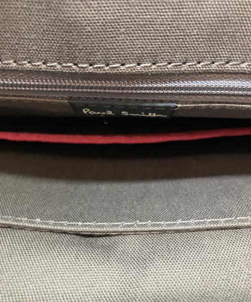 PAUL SMITH（ポールスミス）PAUL SMITH (ポールスミス) ビジネスバッグ ブラック×ベージュの古着・服飾アイテム