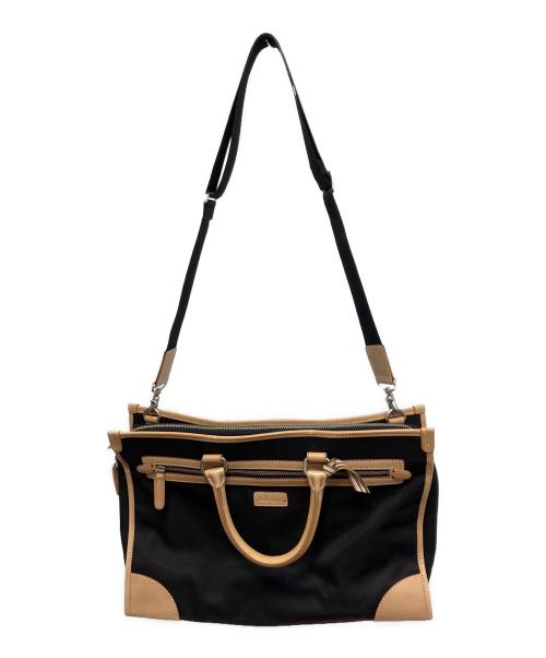 PAUL SMITH（ポールスミス）PAUL SMITH (ポールスミス) ビジネスバッグ ブラック×ベージュの古着・服飾アイテム