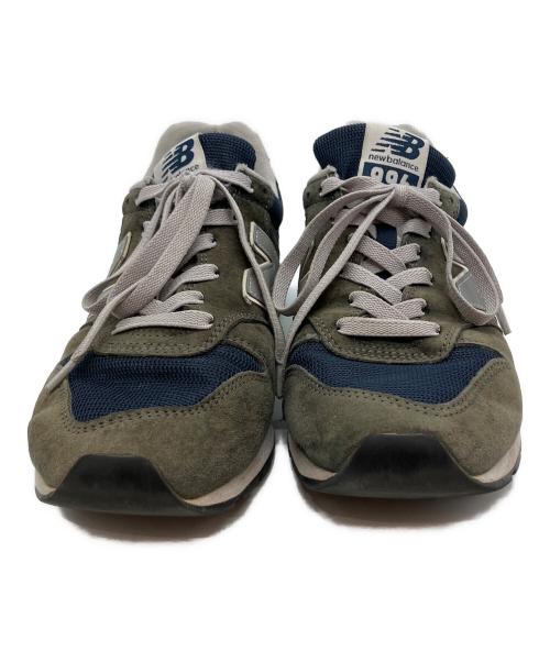 NEW BALANCE（ニューバランス）NEW BALANCE (ニューバランス) ローカットスニーカー グレー サイズ:27cmの古着・服飾アイテム