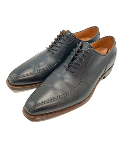 SCOTCH GRAIN（スコッチグレイン）SCOTCH GRAIN (スコッチグレイン) プレーントゥシューズ ネイビー サイズ:25cmの古着・服飾アイテム