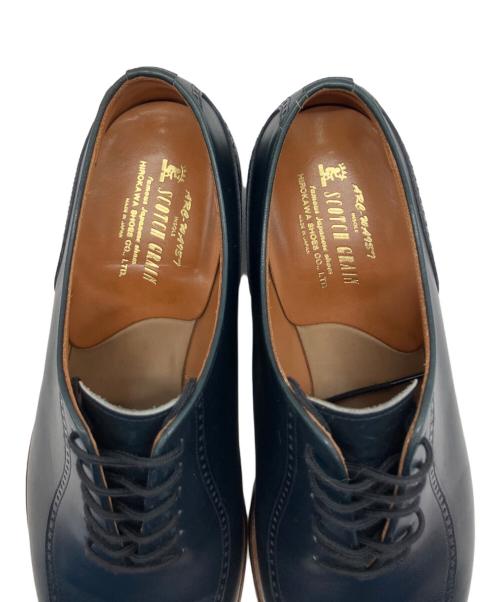 SCOTCH GRAIN（スコッチグレイン）SCOTCH GRAIN (スコッチグレイン) プレーントゥシューズ ネイビー サイズ:25cmの古着・服飾アイテム