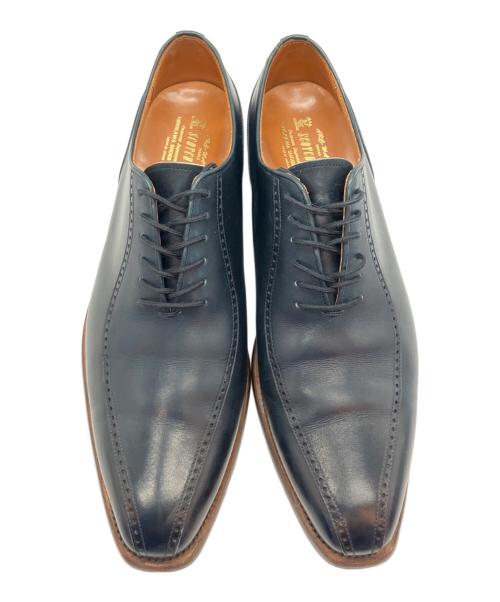 SCOTCH GRAIN（スコッチグレイン）SCOTCH GRAIN (スコッチグレイン) プレーントゥシューズ ネイビー サイズ:25cmの古着・服飾アイテム