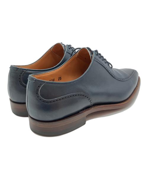 SCOTCH GRAIN（スコッチグレイン）SCOTCH GRAIN (スコッチグレイン) プレーントゥシューズ ネイビー サイズ:25cmの古着・服飾アイテム