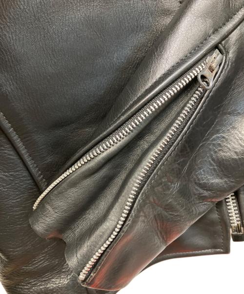 VANSON（バンソン）VANSON (バンソン) シングルライダースジャケット ブラック サイズ:36の古着・服飾アイテム