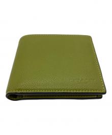 COACH（コーチ）の古着「2つ折り財布」｜黄緑