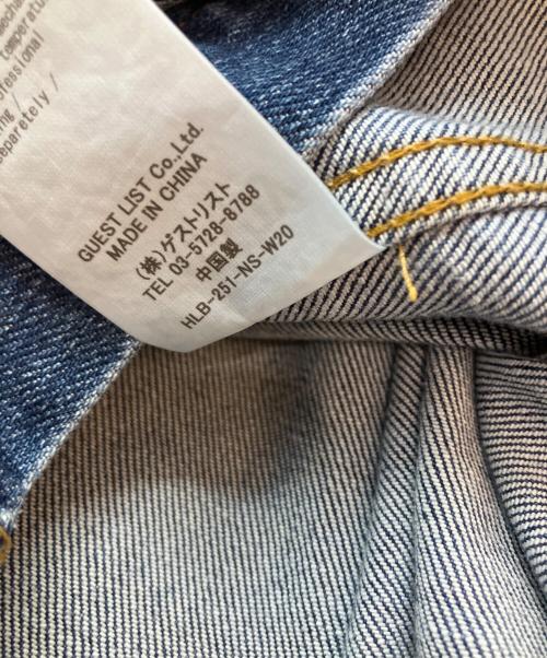 Healthy DENIM（ヘルシーデニム）Healthy DENIM (ヘルシーデニム) ビッグシルエットデニムシャツ 長袖シャツ ブルー サイズ:1の古着・服飾アイテム