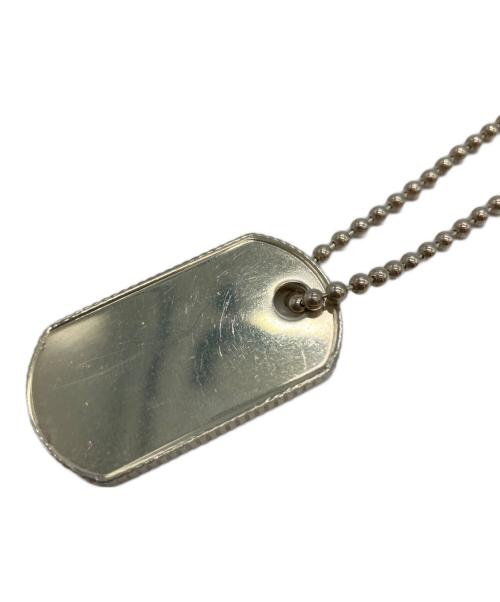 TIFFANY & Co.（ティファニー）TIFFANY & Co. (ティファニー) ドッグタグ プレート ネックレスの古着・服飾アイテム