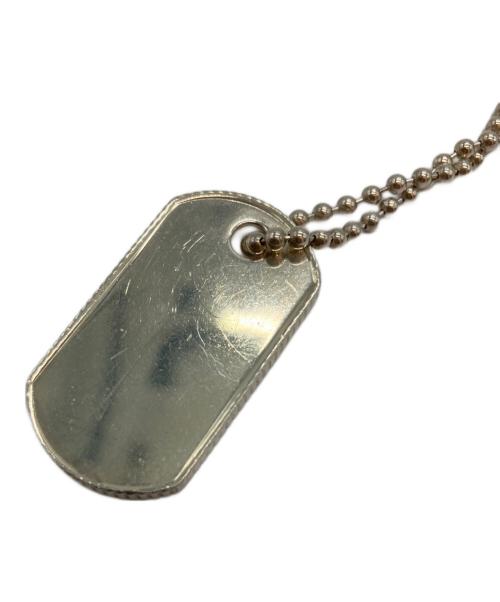 TIFFANY & Co.（ティファニー）TIFFANY & Co. (ティファニー) ドッグタグ プレート ネックレスの古着・服飾アイテム