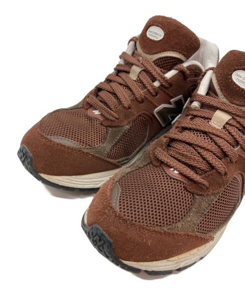 NEW BALANCE（ニューバランス）NEW BALANCE (ニューバランス) ローカットスニーカー ブラウン サイズ:24の古着・服飾アイテム
